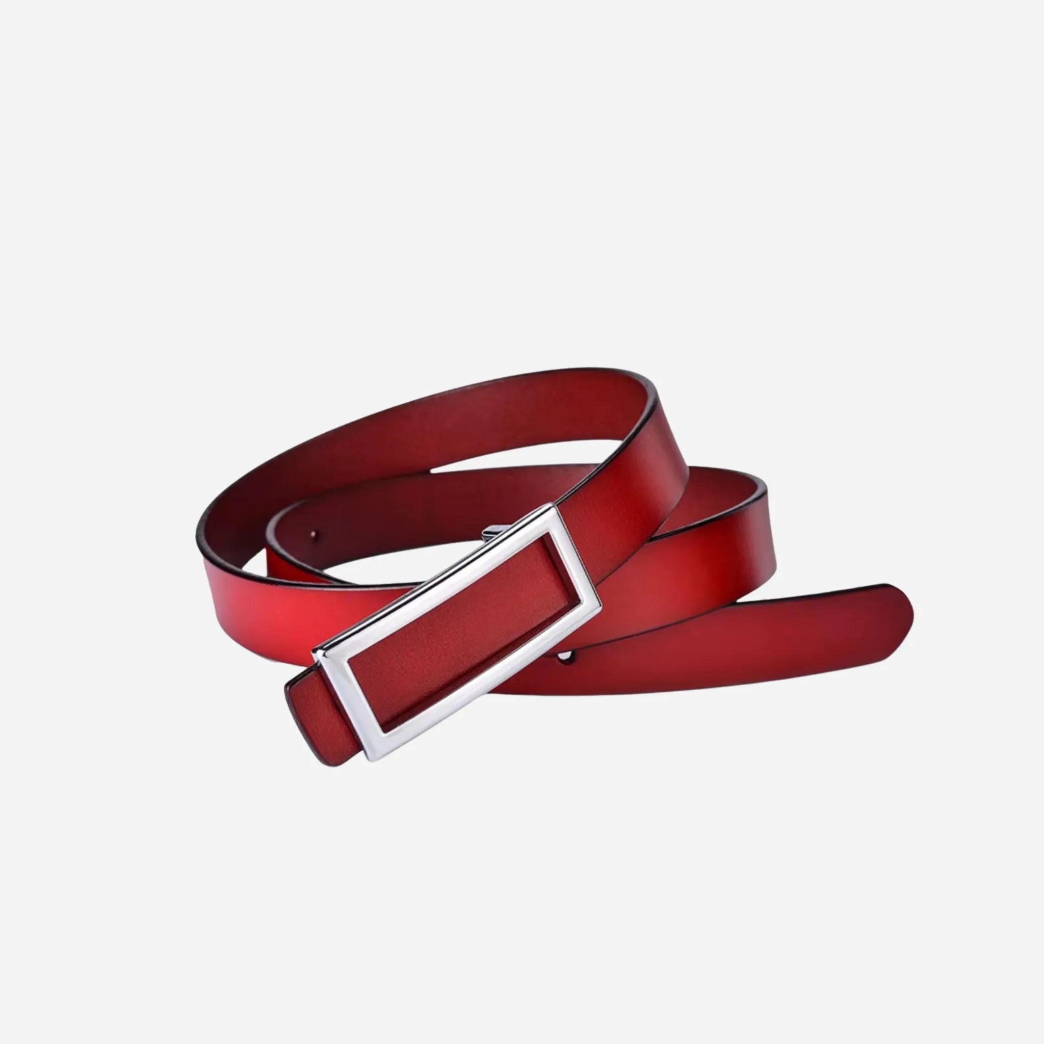 24mm | Ladies Thin Leather Belt | Tuckaway - BeltUp Leather Co.