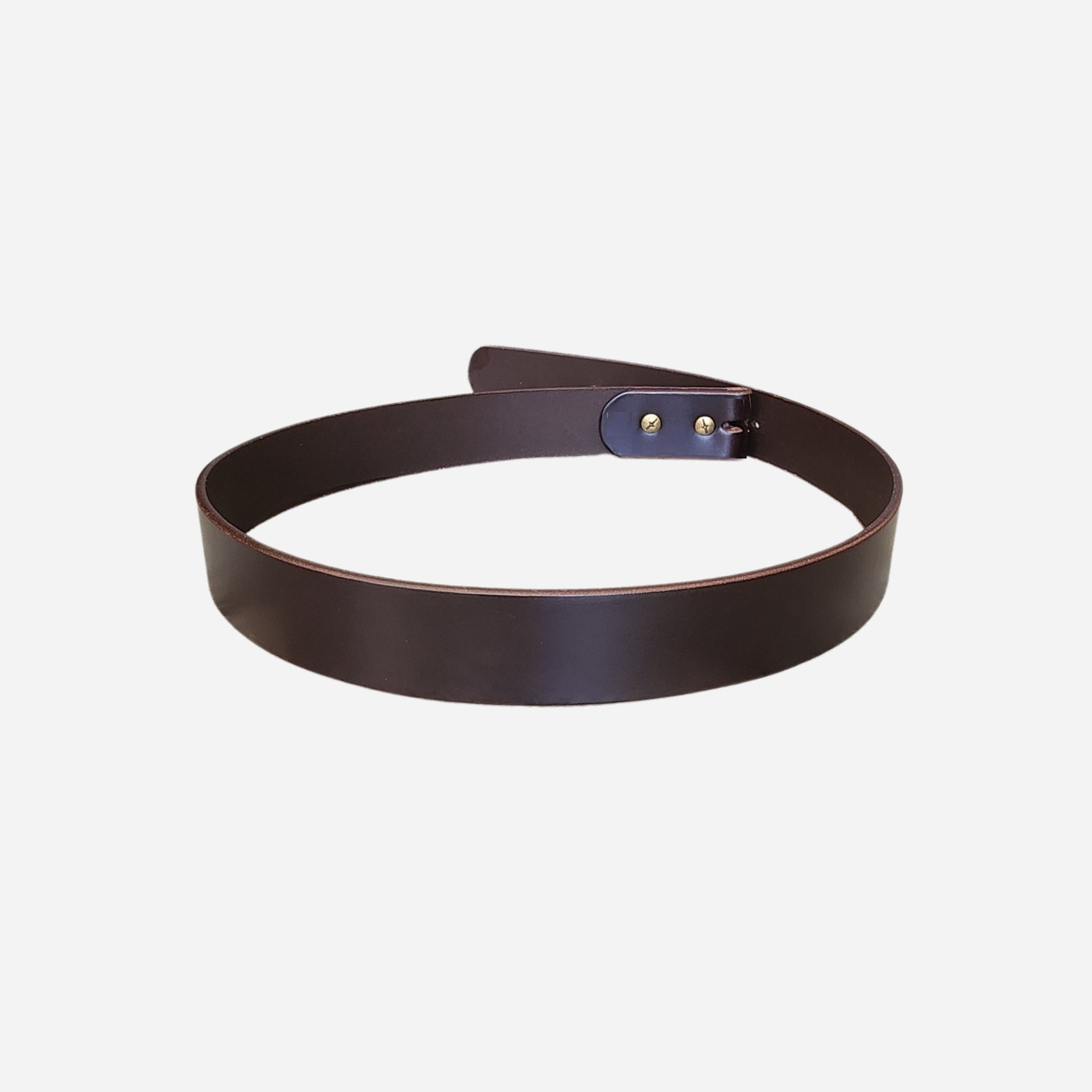 38mm | Leather Replacement Belt Strap | BYO Buckle