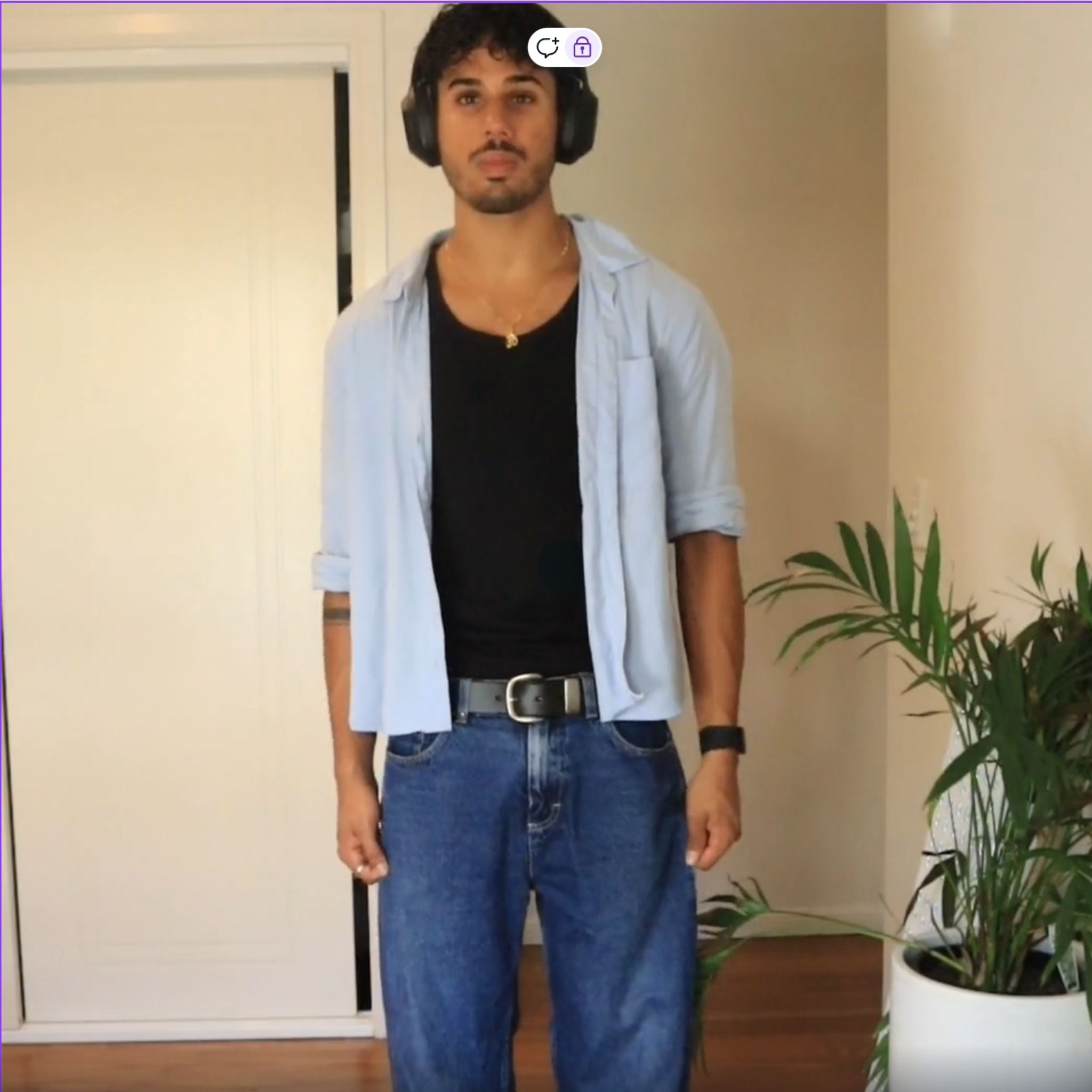 38mm | Black Leather Belt | Metal Keeper | BeltUp - BeltUp Leather Co.