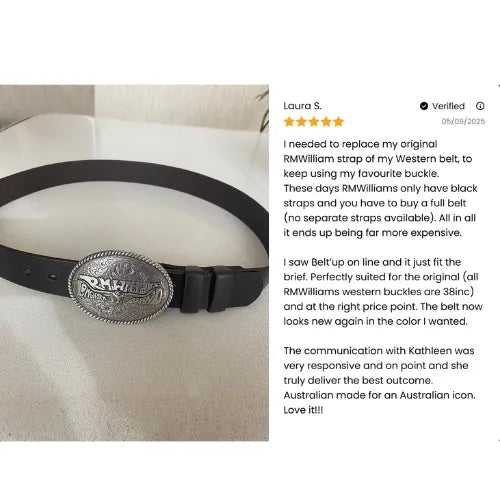 38mm | R.M Williams Replacement Strap | BeltUp - BeltUp Leather Co.