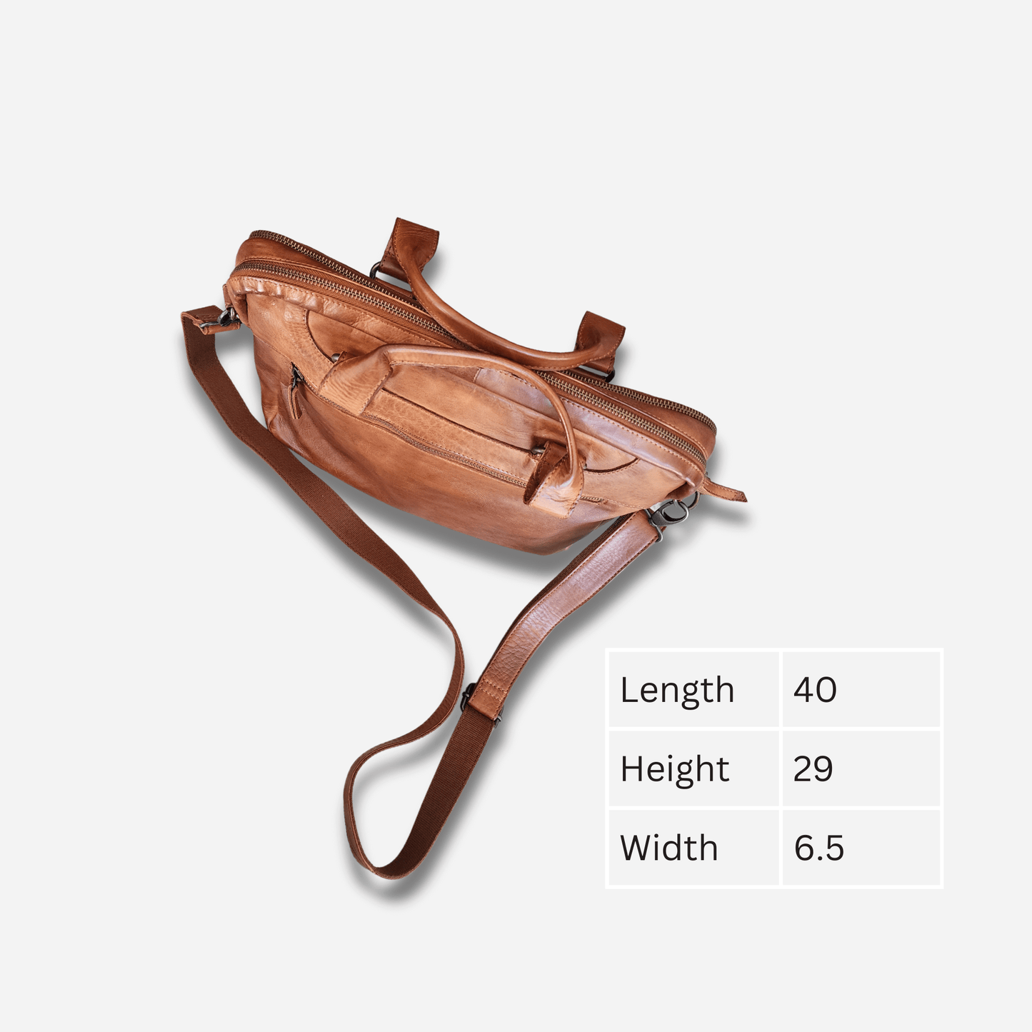 Laptop Bag | Rugged Hide | Henry