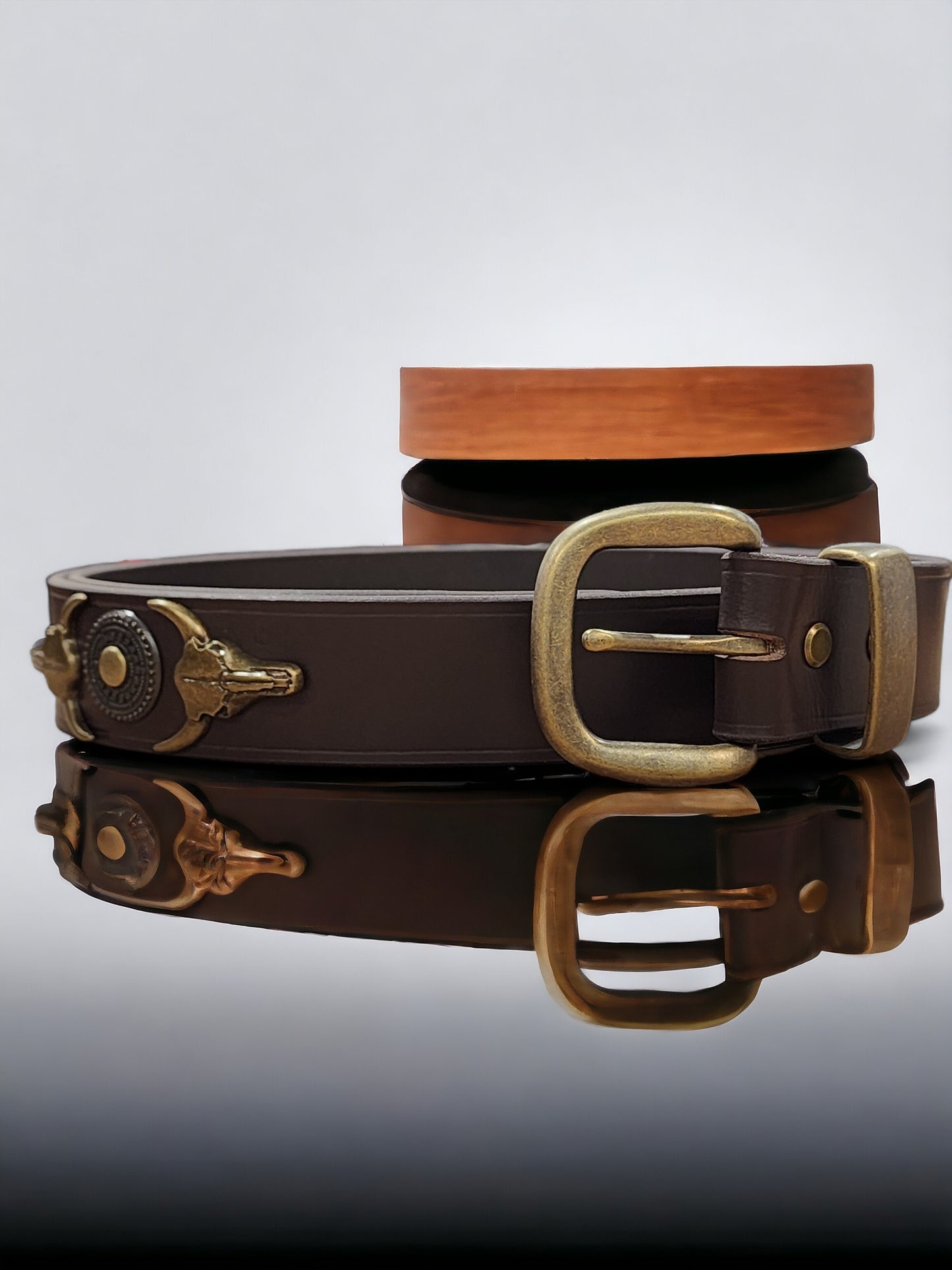 38mm | Longhorn | Concho Belt - BeltUpOnline