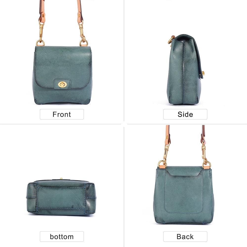 Crossbody | Teal | BULC - BeltUp Leather Co.
