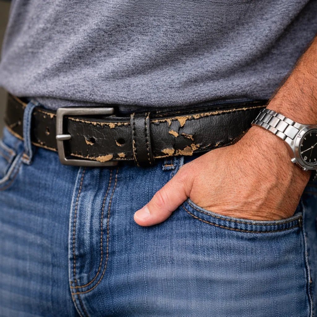 PU Leather Explained: Why It Cracks, Peels & Isn’t Leather at All - BeltUp Leather Co.