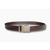 Cognac Ratchet/Auto Buckle Silver Buckle - 35mm Width