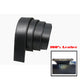 Black Stitched Auto Strap -35mm