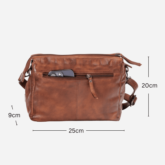Crossbody | Cognac | June