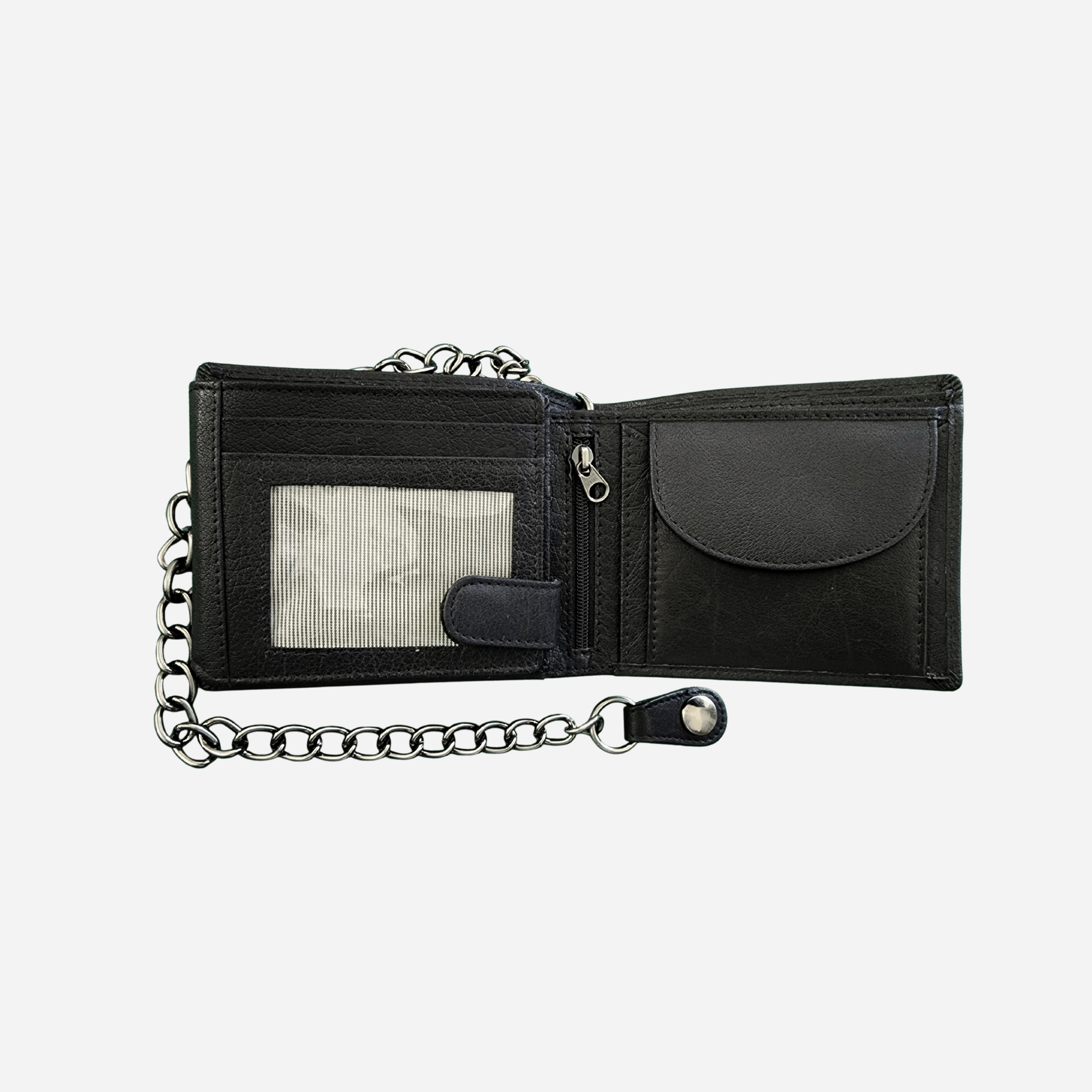 Chain Wallet | Rugged Hide | Bikey - BeltUp Leather Co.
