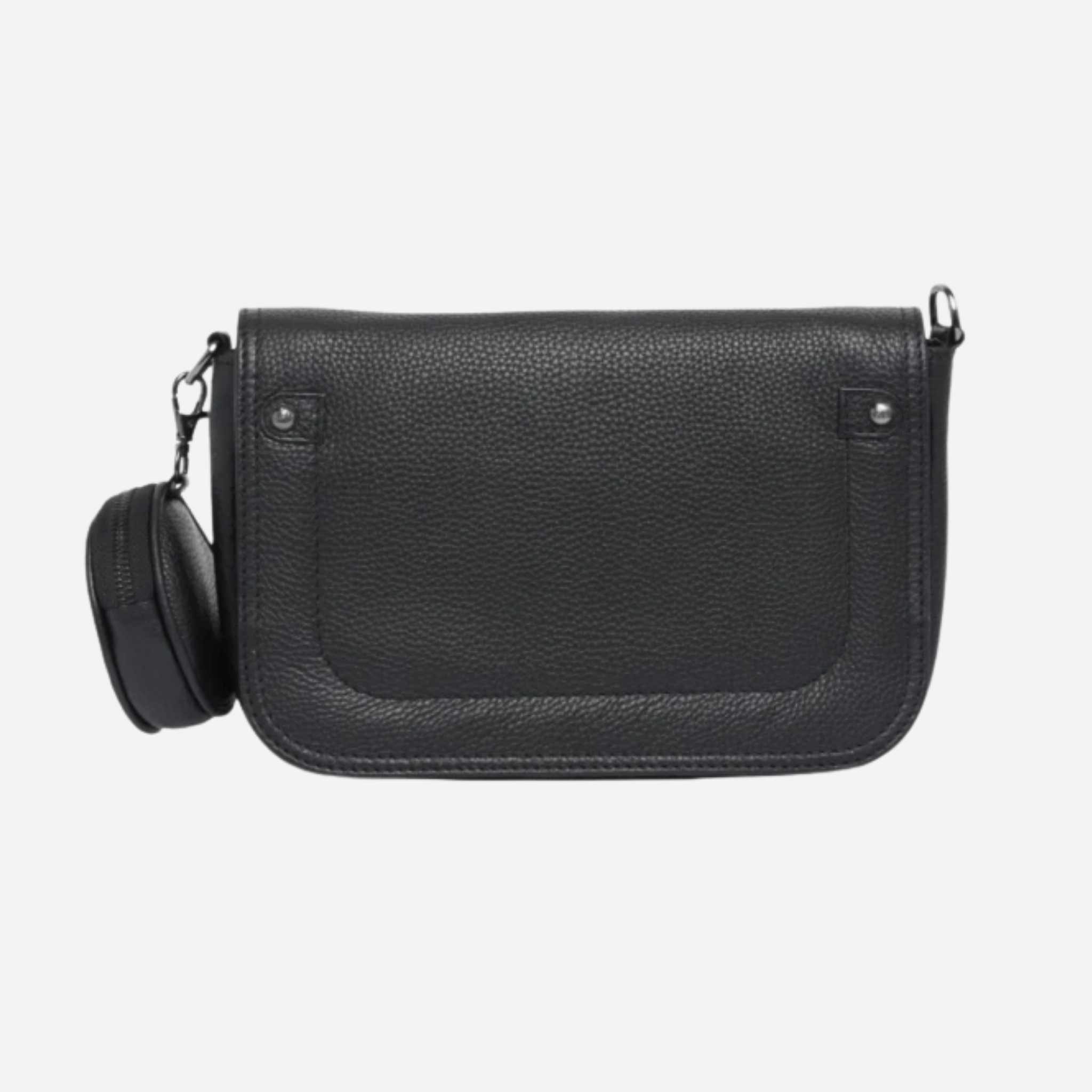 Crossbody | Black | LuLu - BeltUp Leather Co.