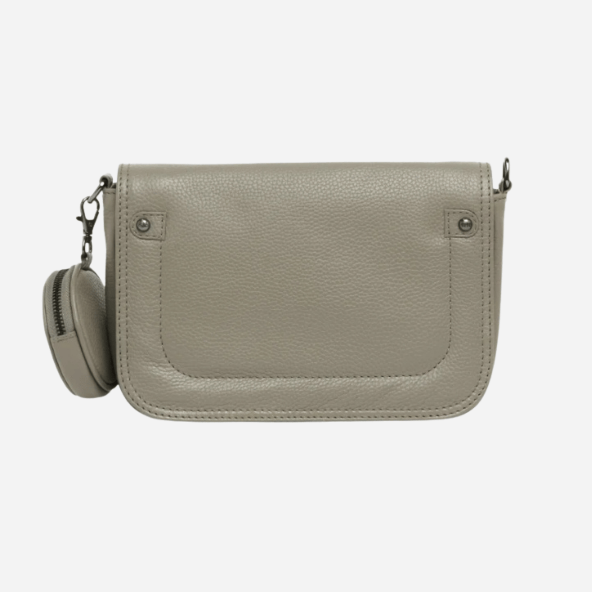 Crossbody | Taupe | LuLu - BeltUp Leather Co.
