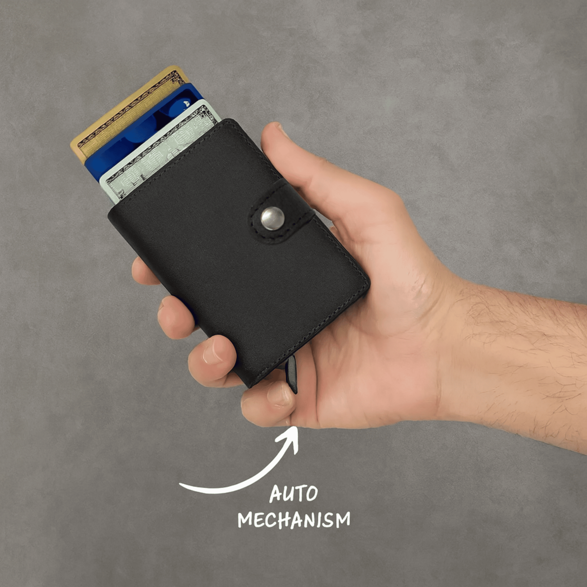 Pop Up / Box Wallet | Rugged Hide - BeltUp Leather Co.