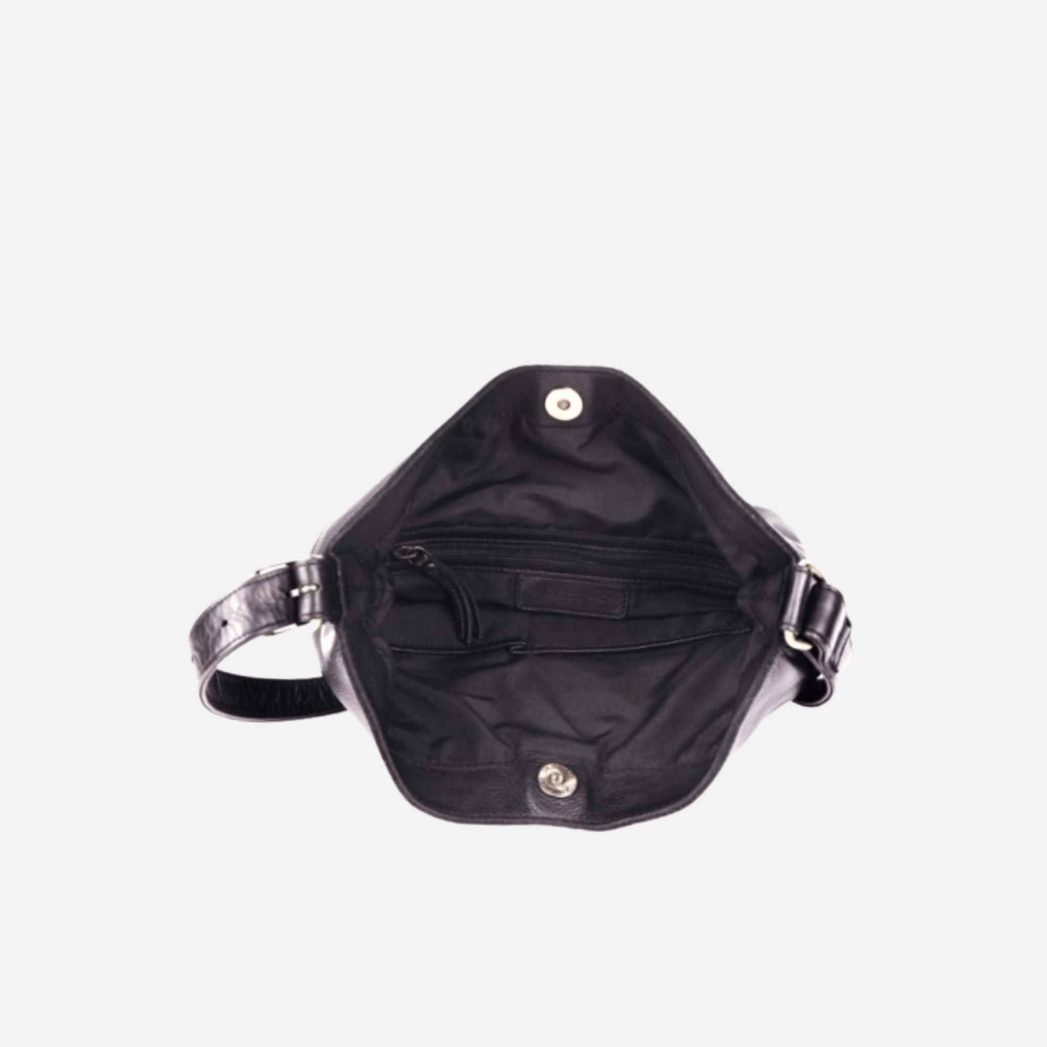 Shoulder Bag | Black | Portland - BeltUp Leather Co.