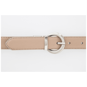 Ladies Beige/Black Reversible Belt - BeltUpOnline