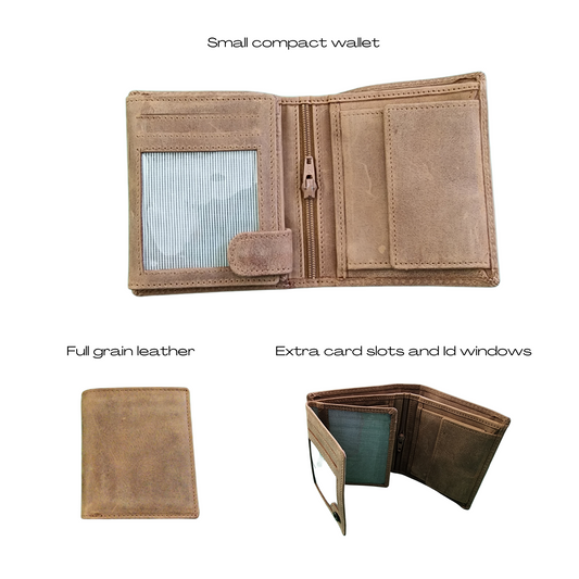 Oran -  Camel Ethan Wallet - BeltUpOnline