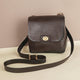 Top Grain Leather Mini Messenger - Brown - BeltUpOnline