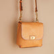 Top Grain Leather Mini Messenger - Tan - BeltUpOnline