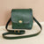 Top Grain Leather Mini Messenger - Green - BeltUpOnline