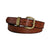 100% Leather Belt with Antique Gold Buckle - 32mm Width - BeltUpOnline