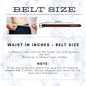 Textured Brown Ratchet/Auto Buckle - 35mm Width