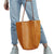 Tan Leather Tote - Vegetable Tanned - BeltUpOnline