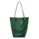 Forrest Green Leather Tote - Vegetable Tanned - BeltUpOnline