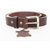 Kids Brown 100% Leather Dress Belt - 30mm Width - BeltUpOnline