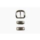 38mm Double Keepers - Antique Silver