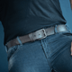 Washed Brown 100% Leather Jeans Belt- 38mm Width - BeltUpOnline