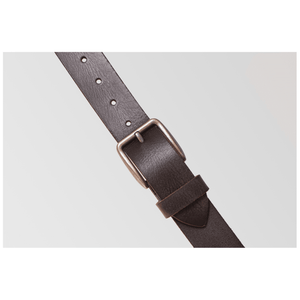 Washed Brown 100% Leather Jeans Belt- 38mm Width - BeltUpOnline