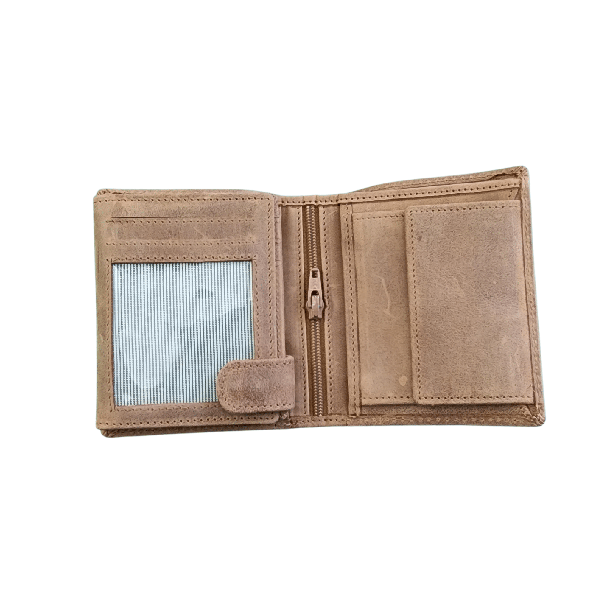 Camel | Tri Fold | Ethan - BeltUp Leather Co.